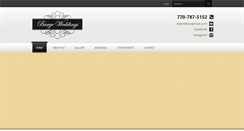 Desktop Screenshot of burgeweddings.com